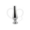 Plug anal con joya roja medium
